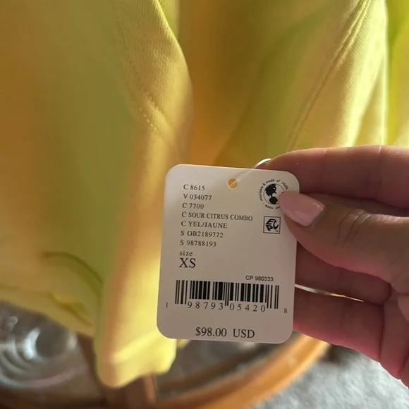 Free People Movement Best Of Logo Hoodie - Sour Citrus Combo - Picture 8 of 9